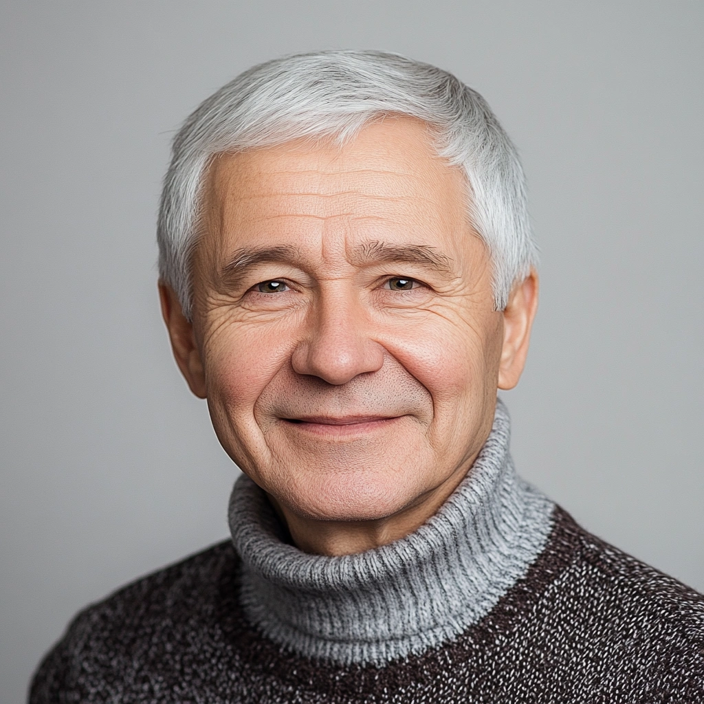 Петро, 73 роки, практикуючий йогу